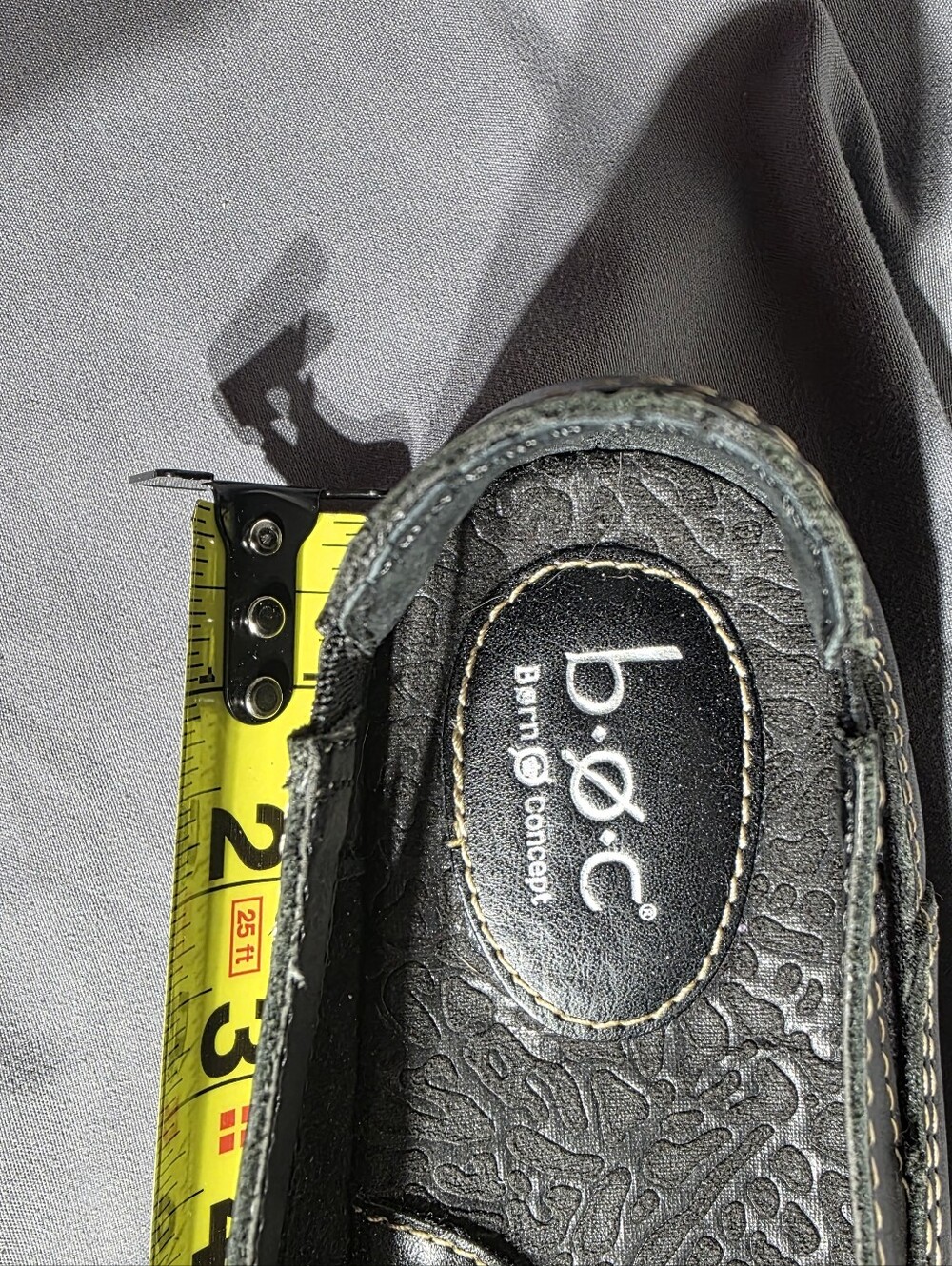 b.o.c. Black Women's Crisscross Mary Jane Flats Size 8.5 - Picture 10 of 13